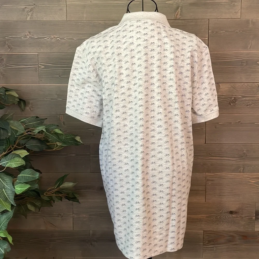 Banana republic men’s size large, organic cotton PIQUE polo